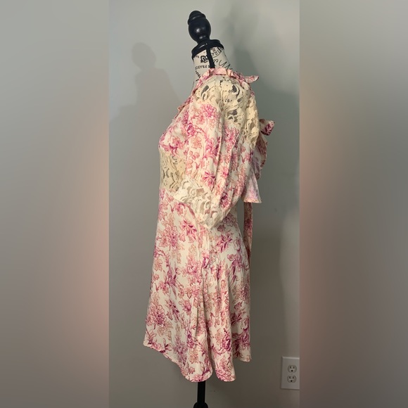 Free people Lucie Mini in Pink Combo Color:Pink Combo NWOT Size:4 - Picture 7 of 16